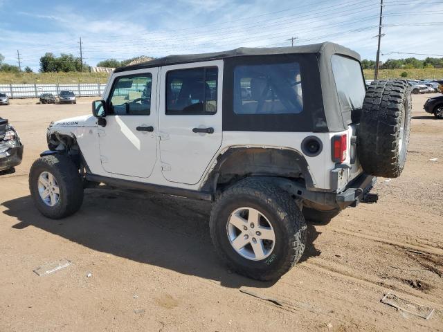 1J4BA6H18AL181557 - 2010 JEEP WRANGLER RUBICON WHITE photo 2