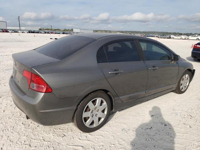 1HGFA15538L011801 - 2008 HONDA CIVIC LX GRAY photo 3