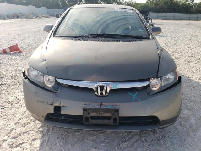 1HGFA15538L011801 - 2008 HONDA CIVIC LX GRAY photo 5