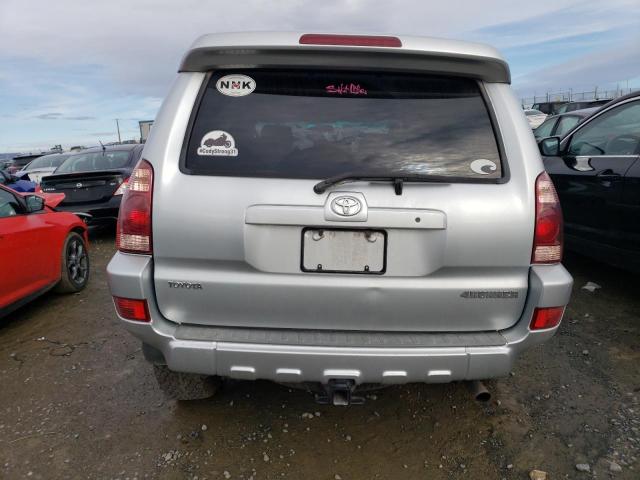 JTEBU14R550071242 - 2005 TOYOTA 4RUNNER SR5 SILVER photo 6