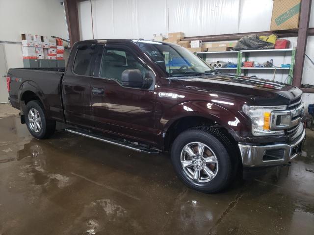 1FTEX1EB0JKD39624 - 2018 FORD F150 SUPER CAB BROWN photo 4