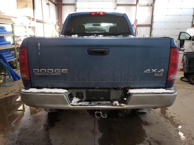 3D7KU28D73G782674 - 2003 DODGE RAM 2500 ST Mavi foto 6