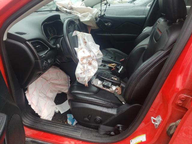 1C4PJMBX3KD127284 - 2019 JEEP CHEROKEE TRAILHAWK RED photo 7