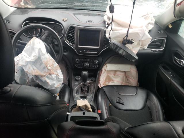 1C4PJMBX3KD127284 - 2019 JEEP CHEROKEE TRAILHAWK RED photo 8