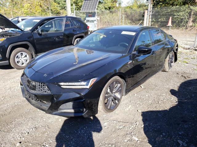 19UUB6F55MA011708 - 2021 ACURA TLX TECH A BLACK photo 1