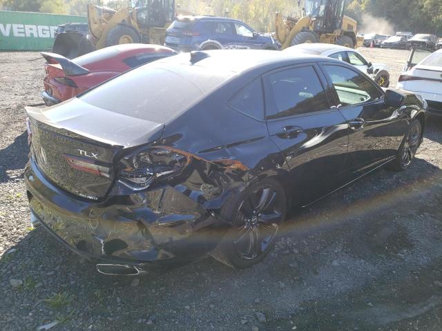 19UUB6F55MA011708 - 2021 ACURA TLX TECH A BLACK photo 3