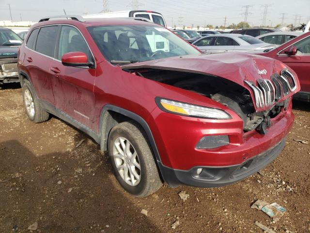 1C4PJMCS7EW275787 - 2014 JEEP CHEROKEE LATITUDE RED photo 4