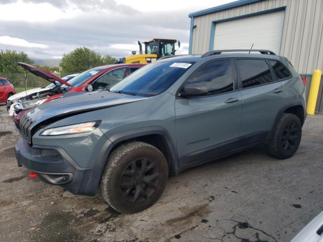 1C4PJMBS2FW510647 - 2015 JEEP CHEROKEE TRAILHAWK GRAY photo 1