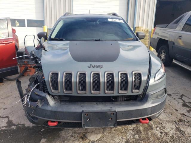 1C4PJMBS2FW510647 - 2015 JEEP CHEROKEE TRAILHAWK GRAY photo 5