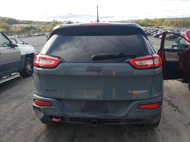 1C4PJMBS2FW510647 - 2015 JEEP CHEROKEE TRAILHAWK GRAY photo 6