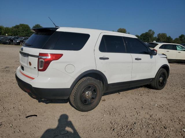 1FM5K8AR4EGC61167 - 2014 FORD EXPLORER POLICE INTERCEPTOR WHITE photo 3