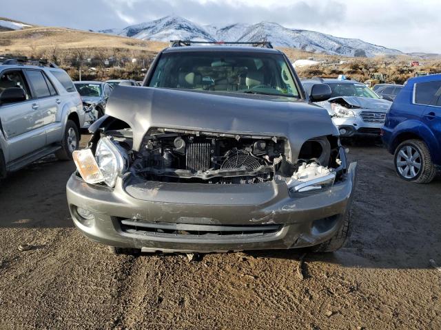 5TDBT44A16S261766 - 2006 TOYOTA SEQUOIA sr SR5 GRAY photo 5