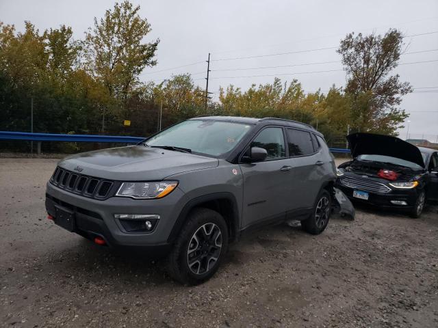 3C4NJDDB6MT512103 - 2021 JEEP COMPASS TRAILHAWK GRAY photo 1