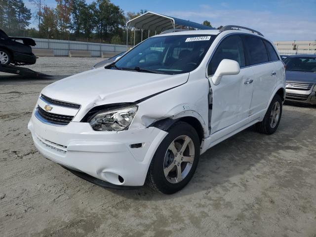 3GNAL3EK2DS586715 - 2013 CHEVROLET CAPTIVA LT WHITE photo 1