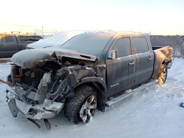 1C6SRFRT5KN520092 - 2019 RAM 1500 LARAMIE BLACK photo 1