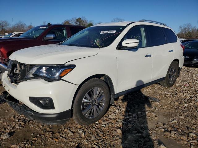 5N1DR2MN1KC631149 - 2019 NISSAN PATHFINDER S WHITE photo 1