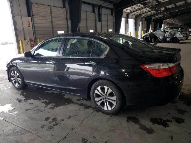 1HGCR2F30EA012782 - 2014 HONDA ACCORD LX BLACK photo 2