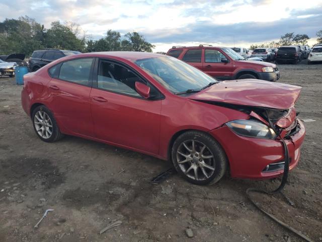 1C3CDFBA7DD299645 - 2013 DODGE DART SXT RED photo 4