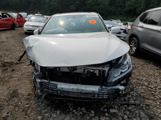 1HGCR3F87HA007259 - 2017 HONDA ACCORD EXL WHITE photo 5