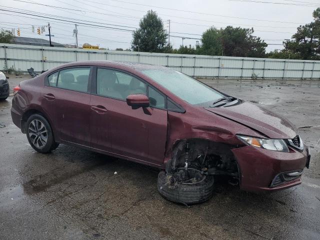 2HGFB2F83EH553663 - 2014 HONDA CIVIC EX BURGUNDY photo 4