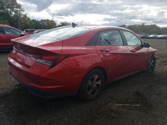 5NPLL4AG4NH073258 - 2022 HYUNDAI ELANTRA SE RED photo 3