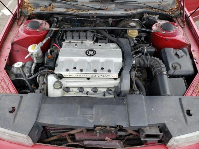 1G6VS3391PU126935 - 1993 CADILLAC ALLANTE BURGUNDY photo 11