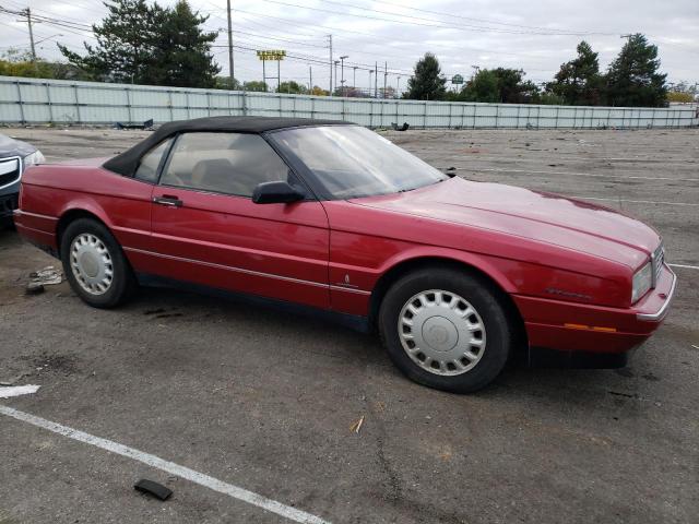 1G6VS3391PU126935 - 1993 CADILLAC ALLANTE BURGUNDY photo 4