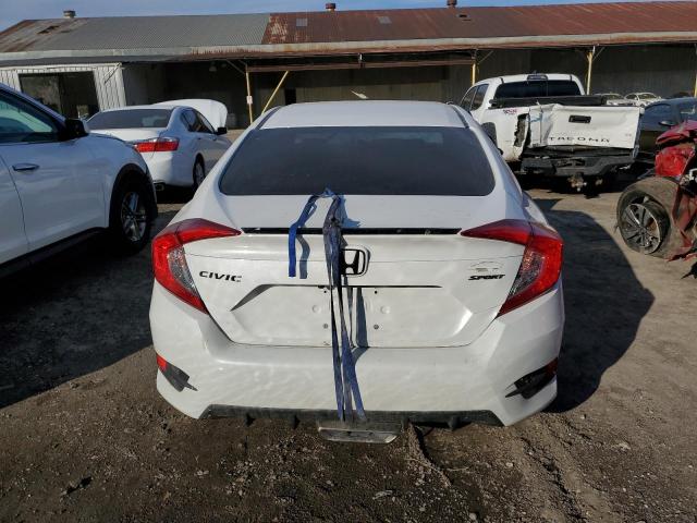 2HGFC2F83MH538009 - 2021 HONDA CIVIC SPOR WHITE photo 6