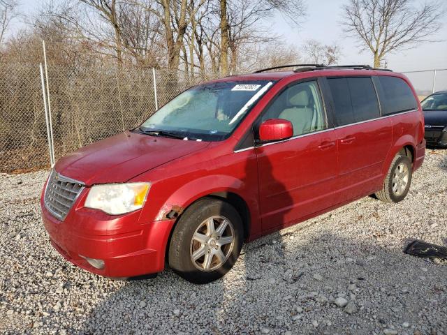 2A8HR54PX8R611595 - 2008 CHRYSLER TOWN & COU TOURING RED photo 1