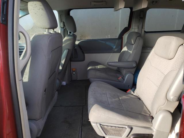 2A8HR54PX8R611595 - 2008 CHRYSLER TOWN & COU TOURING წითელი ფოტო 11