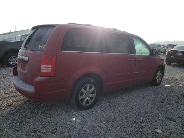 2A8HR54PX8R611595 - 2008 CHRYSLER TOWN & COU TOURING წითელი ფოტო 3