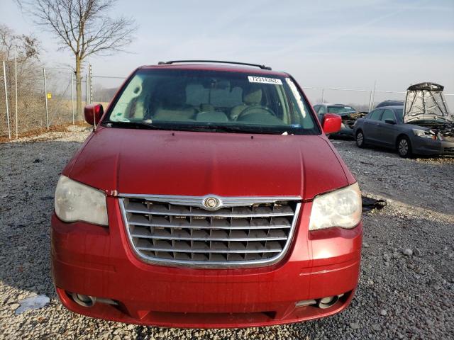 2A8HR54PX8R611595 - 2008 CHRYSLER TOWN & COU TOURING წითელი ფოტო 5