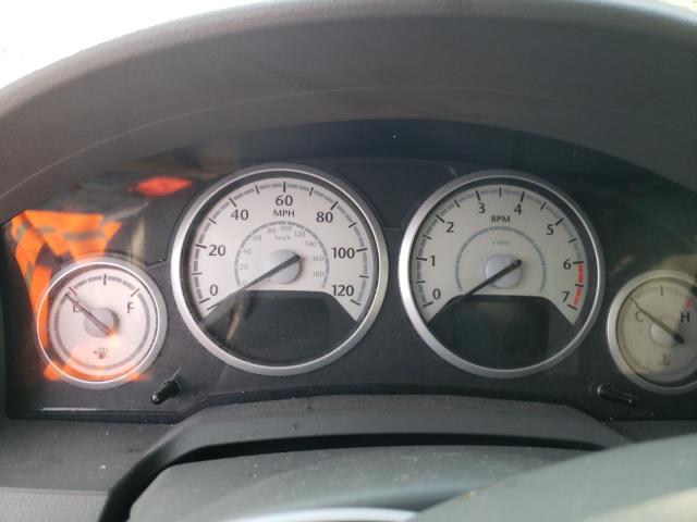 2A8HR54PX8R611595 - 2008 CHRYSLER TOWN & COU TOURING წითელი ფოტო 9