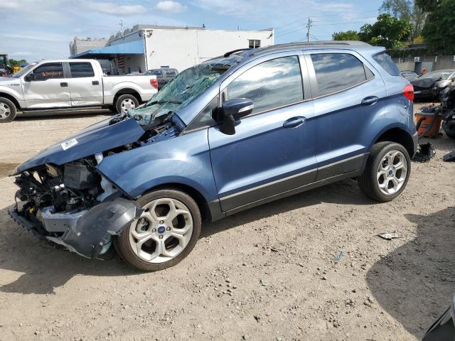 MAJ3S2GEXMC456716 - 2021 FORD ECOSPORT SE Mavi fotoğraf 1