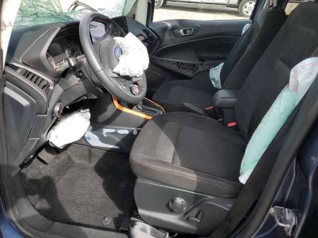 MAJ3S2GEXMC456716 - 2021 FORD ECOSPORT SE Mavi fotoğraf 7