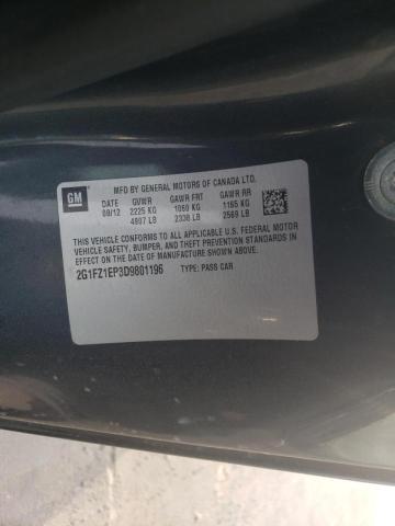 2G1FZ1EP3D9801196 - 2013 CHEVROLET CAMARO ZL1 灰色 照片 13