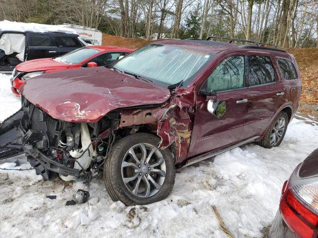 1C4RDJEG3JC414879 - 2018 DODGE DURANGO CITADEL MAROON photo 1