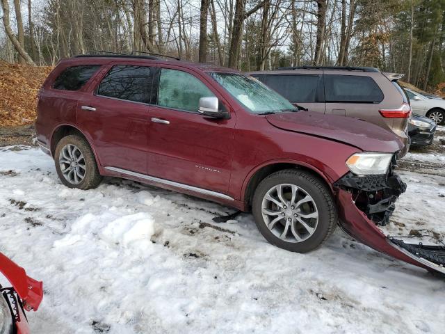 1C4RDJEG3JC414879 - 2018 DODGE DURANGO CITADEL MAROON photo 4