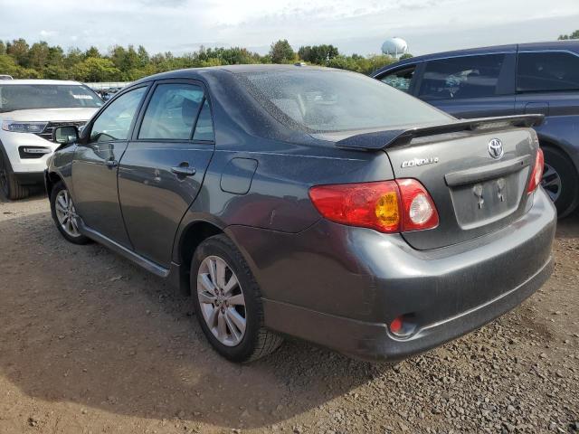 2T1BU40E19C137435 - 2009 TOYOTA COROLLA BASE GRAY photo 2