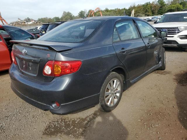 2T1BU40E19C137435 - 2009 TOYOTA COROLLA BASE GRAY photo 3