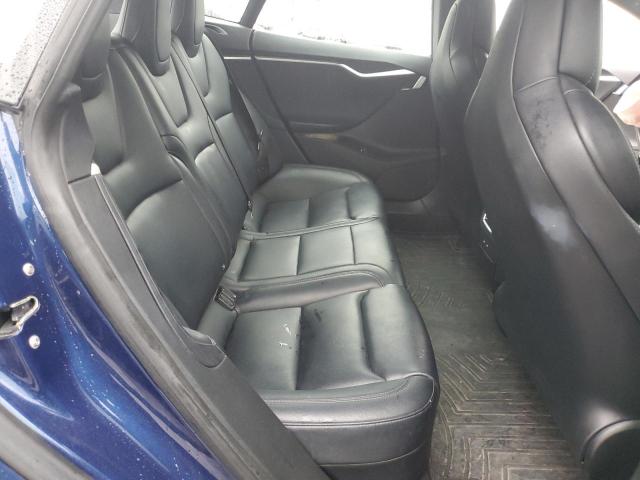 5YJSA1E21HF230276 - 2017 TESLA MODEL S BLUE photo 10