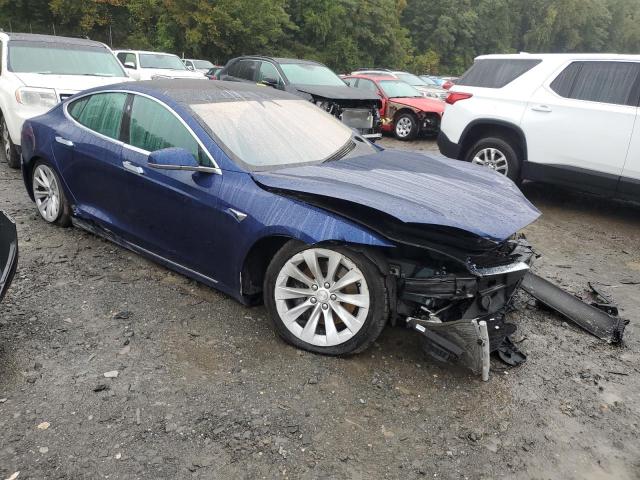 5YJSA1E21HF230276 - 2017 TESLA MODEL S BLUE photo 4
