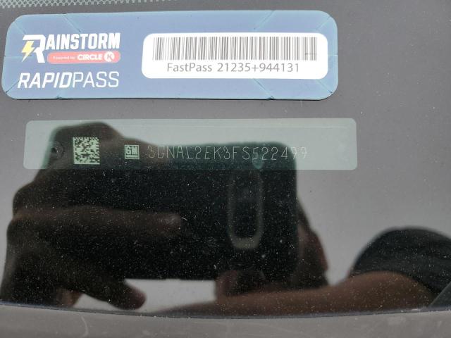 3GNAL2EK3FS522499 - 2015 CHEVROLET CAPTIVA LS 蓝色 照片 12