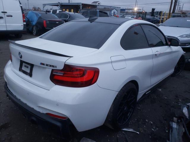 WBA1J7C53GV360567 - 2016 BMW M235I WHITE photo 3