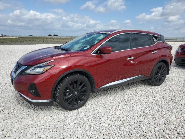 5N1AZ2CJ4MC147402 - 2021 NISSAN MURANO SL RED photo 1