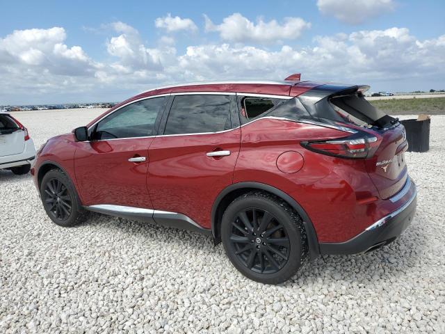 5N1AZ2CJ4MC147402 - 2021 NISSAN MURANO SL RED photo 2