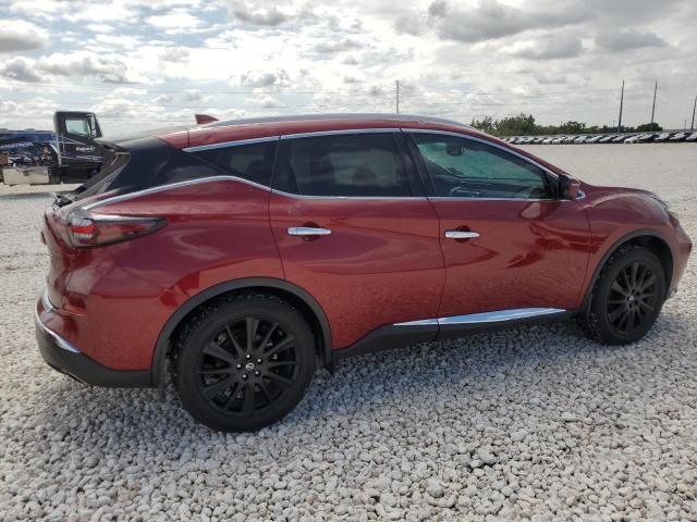 5N1AZ2CJ4MC147402 - 2021 NISSAN MURANO SL RED photo 3