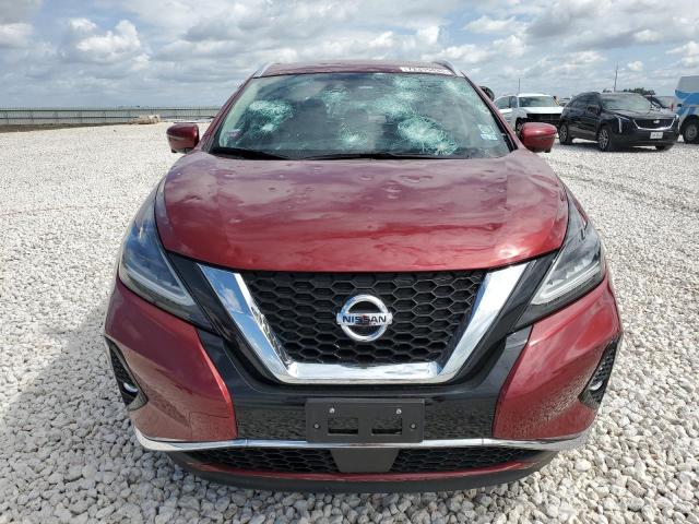 5N1AZ2CJ4MC147402 - 2021 NISSAN MURANO SL RED photo 5