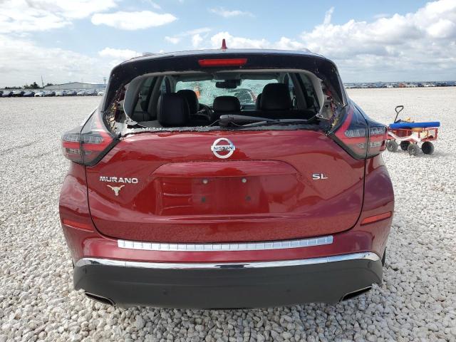 5N1AZ2CJ4MC147402 - 2021 NISSAN MURANO SL RED photo 6