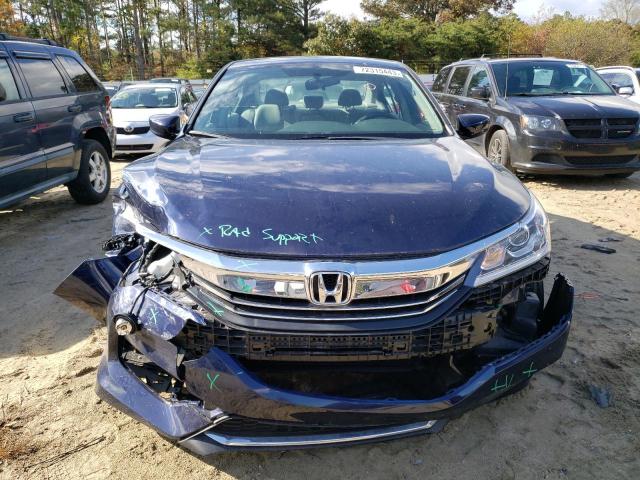 1HGCR2F30HA232234 - 2017 HONDA ACCORD LX BLUE photo 5